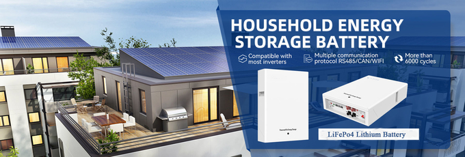 家用太阳能存储用锂离子电池 0 可充电 48V 100AH 200AH 300AH ODM OEM 磷酸铁锂锂电池