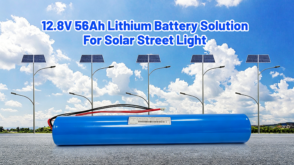 последний случай компании о 12.8V 56AH Lithium Battery Soution for Solar Street Light for Saudi Arabia