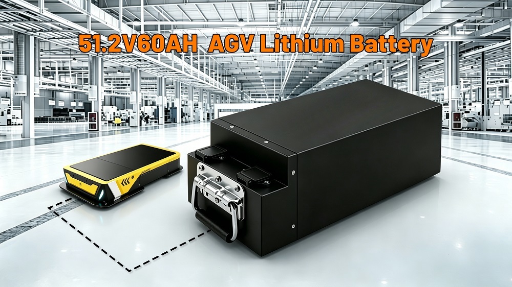 последний случай компании о Singapore AGV Lithium Battery 51.2V60AH Project Case
