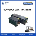 CLF OEM ODM 48V 60V 72V 80Ah 100Ah Custom Golf Cart NCM LiFePO4 Lithium Battery Packs with Stable BMS CAN IP65