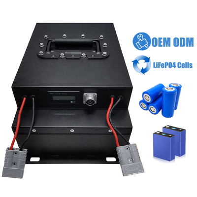 LiFePO4 Lithium Battery Electric Tractors Batteries Customized 48V 60V 72V 96V 300AH 600AH Electric Forklift Lithium Ion Battery