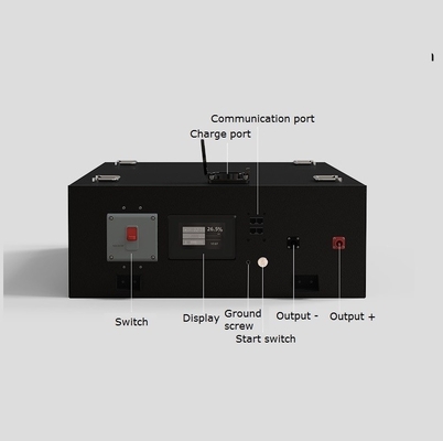Special Electric Vehicle Machinaries 320V 50Ah High Voltage LiFePO4 Battery Pack with Smart BMS and 25A Charging Current