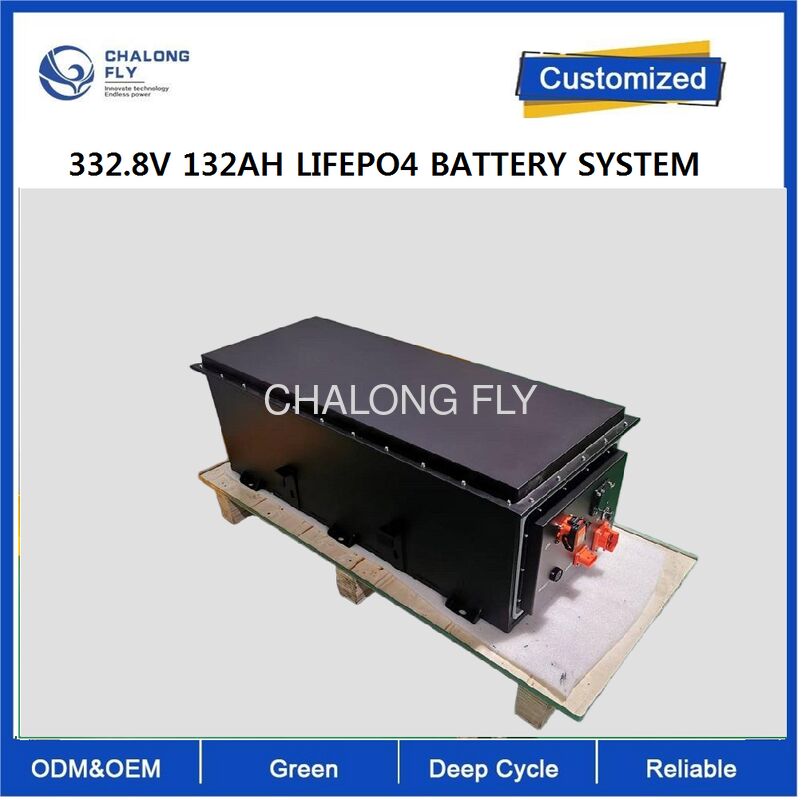 CLF OEM 332.8V 132Ah LiFePO₄ Battery System High Voltage Lithium Battery Pack  Long life for Construction Tracked Vehicles