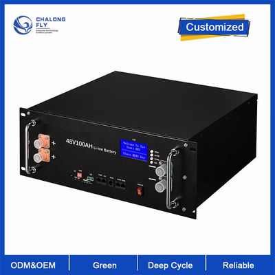 Домочадец ODM OEM батареи лития Lifepo4 48V 100AH 200AH Stackable с хранения солнечной энергии дома силы сеточной батареи