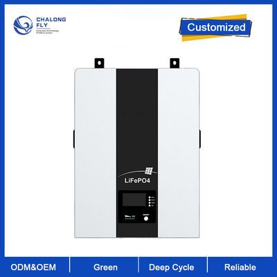 Стена ODM OEM блока батарей 5KW 10KW дома батареи лития LiFePo4 48V 100AH резервная установила систему хранения солнечной энергии