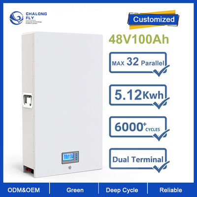 LiFePO4 литийная батарея OEM ODM 48V 100AH 200AH 300AH Powerwall Off Grid Бытовая батарея для хранения солнечной энергии