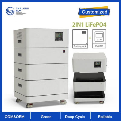 Батарея лития LiFePo4 ВСЕ В 1 батарее ODM 10KW 15KW 20KW 48V LiFePO4 OEM контейнера накопления энергии шкафа подключей и играй