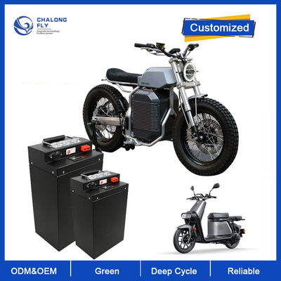 LiFePO4 Литийная батарея OEM ODM 60V 72V 60AH 80AH 120AH Электрический скутер батарея оптом 80AH 100AH Литий-ионная батарея