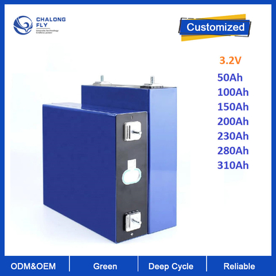 3.2V перезаряжаемые глубокая батарея мотоцикла скутера батареи лития цикла 100ah 206ah 280ah 302ah lifepo4 электрическая