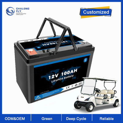 Фосфорнокислое железо лития ODM OEM батарей цикла батареи лития LiFePo4 12V 100AH 200AH глубокое для системы солнечной энергии