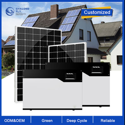 OEM/ODM Настраиваемый аккумулятор LiFePO4 Home Powerwall 48V 100Ah с продолжительностью 3000 циклов