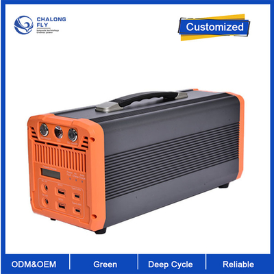 OEM ODM LiFePO4 литийная батарея 700W-UPS открытый кемпинговый энергобанк быстрая зарядка электростанция литийные батареи