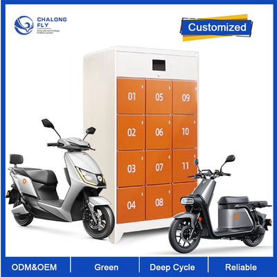 Батарея скутера Ebike лития ODM LiFePO4 OEM обменивая батарею шкафа станции быструю поручая подгонянную