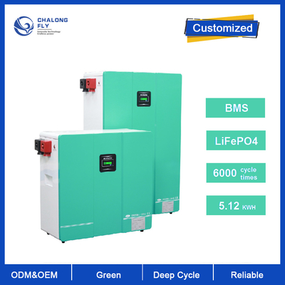 Подгонянная батарея пакета LifePo4 24V 48V 200Ah Powerwall литий-ионного аккумулятора для солнечной домашней системы накопления энергии