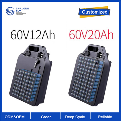 OEM/ODM Приемлемый отсоединительный аккумулятор для мотороллеров 36v 48v 60v 72v 96v LiFePO4 Литийный аккумулятор для мотороллеров