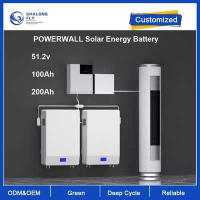 батарея 6000cycles 1C LiFePO4 солнечное ESS накопления энергии дома 48V 100Ah 200Ah