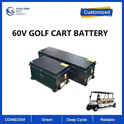 CLF OEM ODM 48V 60V 72V 80Ah 100Ah Custom Golf Cart NCM LiFePO4 Литийные аккумуляторы со стабильным BMS CAN IP65