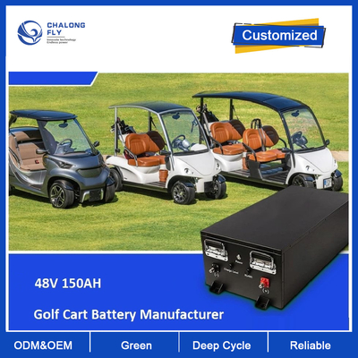 CLF OEM ODM 48V 36V 150AH LiFePO4 Литийные аккумуляторы с CAN RS485 AGV RGV Гольф-коляска Робот Мотоциклы Скутер Автомобиль