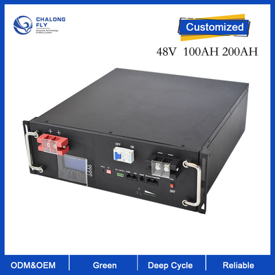 OEM ODM LiFePO4 Литий батарея водонепроницаемая 48V 51.2V 100Ah 150Ah 200Ah литийные батареи