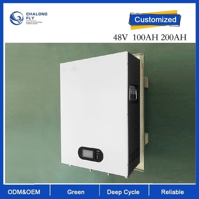 CLF 5KWH 10KWH 15KWH Солнечная энергия Литий-ионные аккумуляторы LiFePO4 6000 циклов 48V 100AH 200AH Домашнее хранение энергии