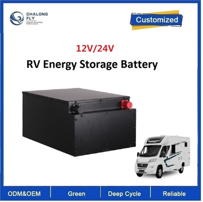CLF Литий железофосфат перезаряжаемый аккумулятор LiFePO4 100Ah 200Ah 300Ah 400Ah 12V 24V для RV Camper Boat