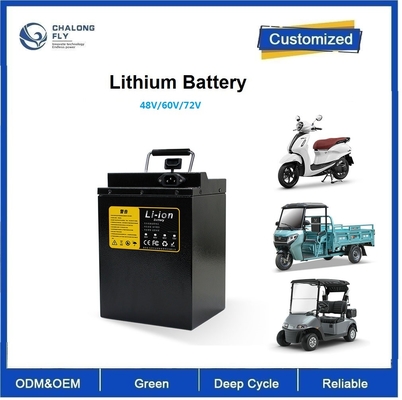 CLF OEM ODM 48V 60V 72V Литий-ионные аккумуляторы LiFePO4 для электрического скутера Мотоцикл Трицикл Автомобиль Гольф-коляска транспортное средство