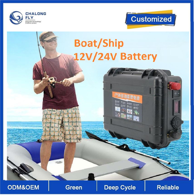 CLF 12V100AH OEM ODM Литийная батарея электрический мотор штурмовой кайык каяк 24 вольт 200 ампер Морской двигатель батарея
