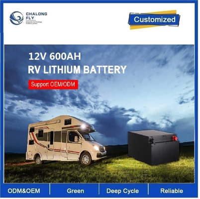 CLF 12V 600Ah Литий-железофосфат перезаряжаемый аккумулятор LiFePO4 100Ah 200Ah 300Ah 12V 24V для RV Camper Boat