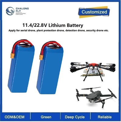 22000mAh LiFePO4 NCM 22.8V 33V 43.2V 6S 12s Литий-ионная батарея для воздушного детектора дронов
