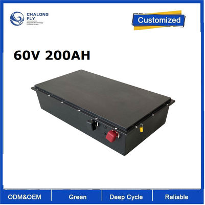 CLF OEM ODM 60V 200Ah LiFePO4 Аккумуляторный блок с высоким током разряда 200A и водонепроницаемостью IP67 для электрических вилочных погрузчиков и автобусов