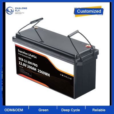 Литий-ионная батарея 12В 200Ач Замена свинцовой кислоты оптом OEM свинцовая кислота для Lifepo4 батарея EU Stock