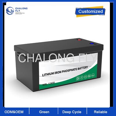 Weran Высокоемкая литиевая батарея LiFePO4 12 В 400 Ач для хранения солнечной энергии, RV, морского применения, с сертификацией UN38.3