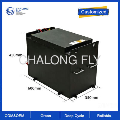 48V 400Ah Компактный аккумулятор для вилочного погрузчика LiFePO4 155Wh/kg Высокая плотность энергии Тонкий дизайн Увеличенное время работы Промышленный