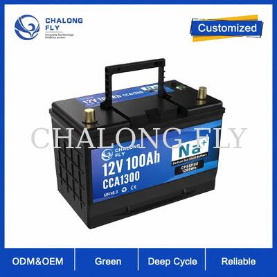12V 24V 48V натриево-ионная батарея глубокого цикла 50Ah  400Ah для морского и солнечного хранилища энергии RV